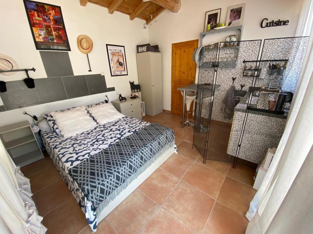 Bed and Breakfast Au Mazet Du Parc Ledenon Экстерьер фото